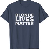 T-Shirt pour hommes Blonde Lives Matter en noir — T-shirts pour hommes