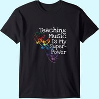 T-Shirt pour Hommes Musicien en Noir — T-shirts pour hommes