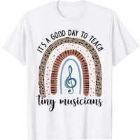 C'est une belle journée pour enseigner aux petits musiciens - T-shirt pour hommes
