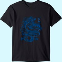 T-shirt Kanji Calligraphie Dragon Japonais pour Hommes — T-shirts pour hommes