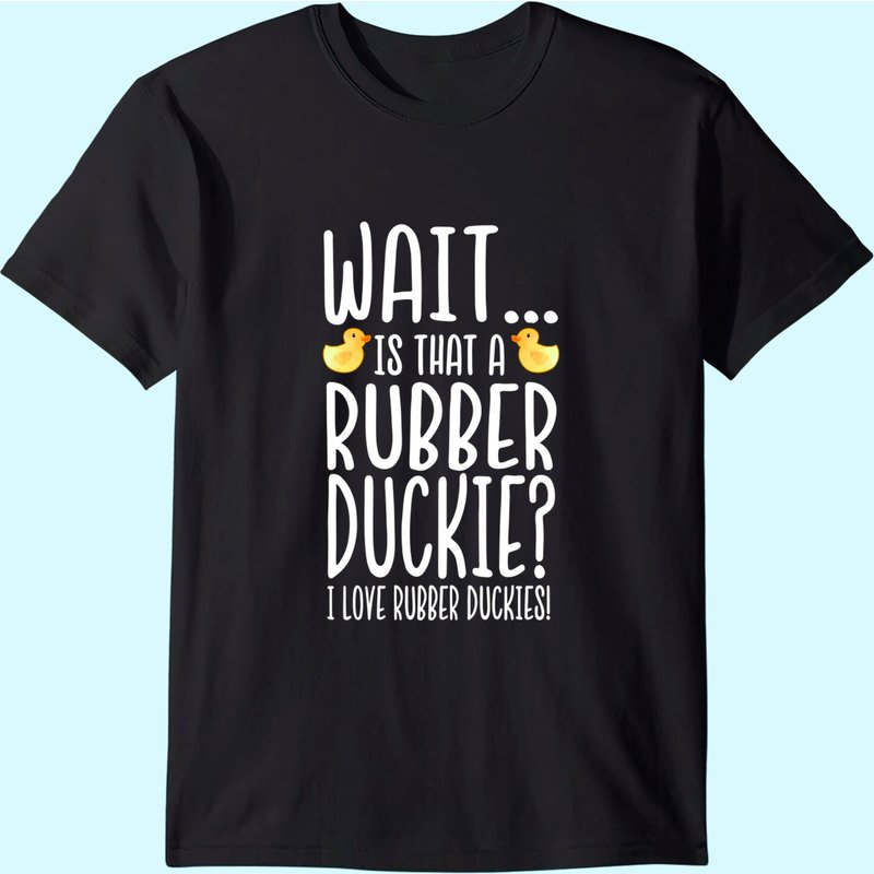 Rubber Duck Lover - T-shirt J'aime les Canards en Caoutchouc pour Hommes — T-shirts pour hommes