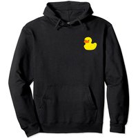 Little Yellow Rubber Ducky Graphic Pullover Hoodie for Unisex