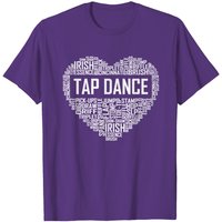 T-Shirt pour Homme Cadeau Amoureux de Danse Tap