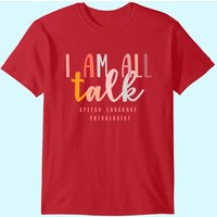 T-Shirt Thérapeute en Langage Je Parle Tout pour Hommes