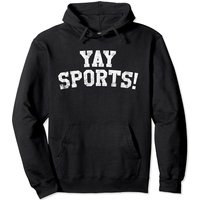 Yay Sports Hoodie à Capuche Humoristique pour Unisexe — Sweats à capuche pour hommes
