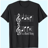T-Shirt Musiciens Band Geek pour Hommes — T-shirts pour hommes