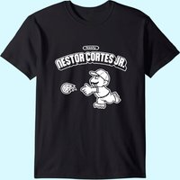 T-shirt Nestor-Cortes-Jr pour hommes en noir — T-shirts pour hommes