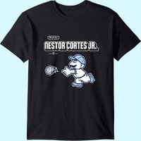 Nestor-Cortes-JR Men's T-Shirt in Black