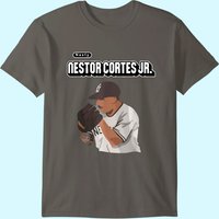 T-Shirt Noir Nasty-Nestor-Cortes-JR pour Hommes — T-shirts pour hommes