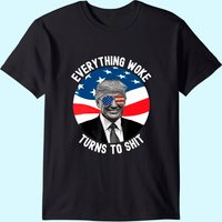 Everything Woke Turns To Shlt Men's T-Shirt