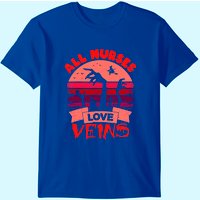 Halloween Nurse Vampire T-Shirt for Men