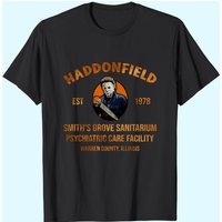 T-shirt pour hommes Haddonfield Est 1978 Smith's Grove Sanitarium — T-shirts pour hommes