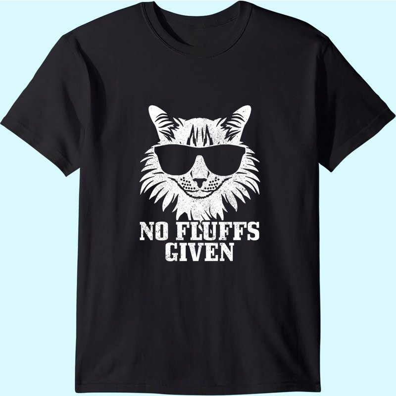 T-Shirt Maine Coon No Fluffs Given pour Hommes