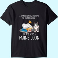 T-Shirt Sche Also Needs A Maine Coon Cat pour Hommes