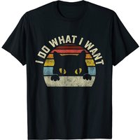 T-shirt I Do What I Want Cat pour hommes