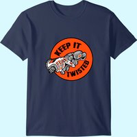 T-Shirt Moto Biker Keep It Twisted pour Hommes — T-shirts pour hommes