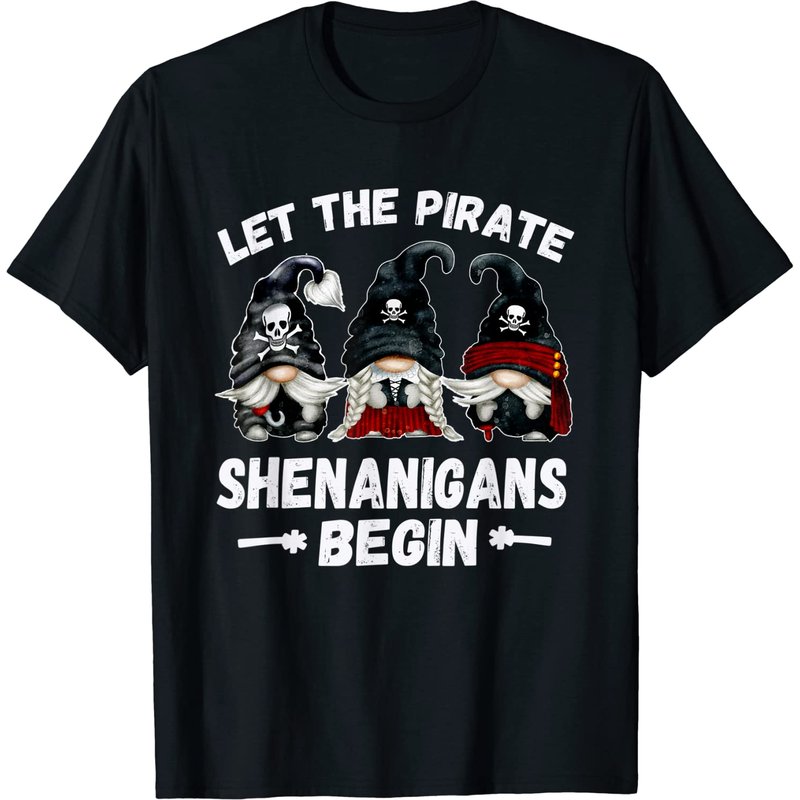 T-shirt Pirate Gnome Laissez les aventures de pirate commencer — T-shirts pour hommes
