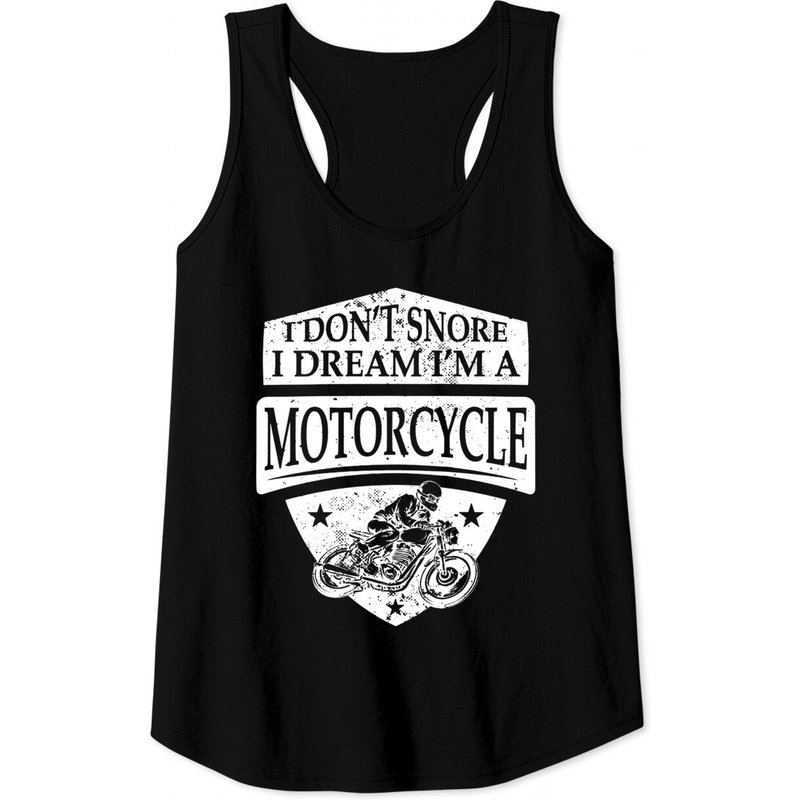 Je ne ronfle pas, je rêve que je suis une moto - Débardeur pour hommes — T-shirts pour hommes