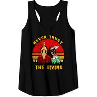Never Trust The Living Vintage Creepy Goth Débardeur pour Hommes — T-shirts pour hommes