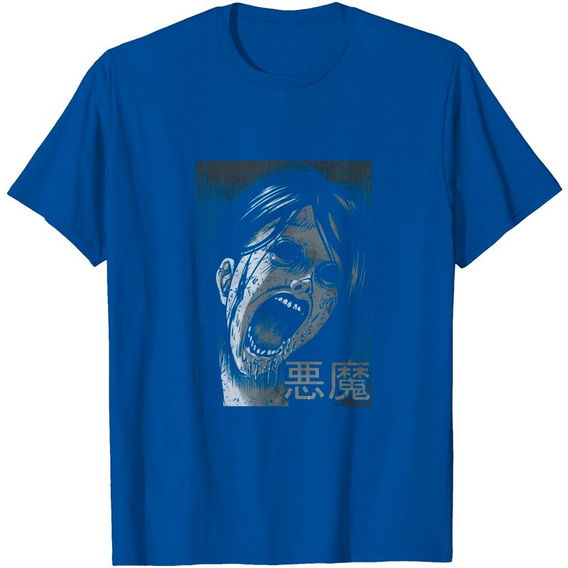 T-shirt pour hommes avec monstre démon japonais — T-shirts pour hommes