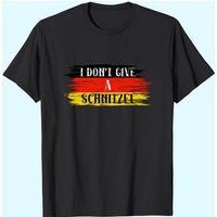 I Don't Give A Schnitzel Oktoberfest T-Shirt for Men — Mens T Shirts
