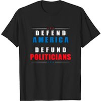 Défendez l'Amérique T-Shirt Politique pour Hommes