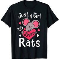 Rat Juste Une Fille Qui Aime Les Rats T-Shirt Pour Hommes