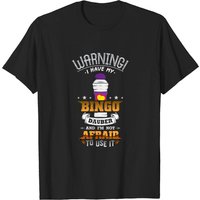 T-Shirt pour Hommes Bingo Daubers pour Jeu de Bingo et Fête Costume — T-shirts pour hommes