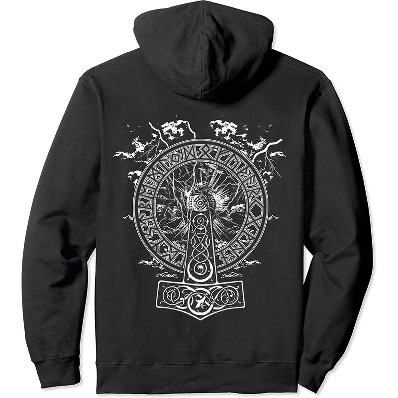 Hoodie Vikings Mythologie Nordique pour Unisexe — Sweats à capuche pour hommes