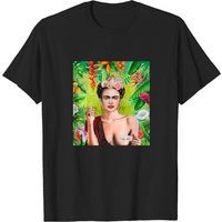 Graphic Fridas Vintage Arts Kahloss Painting T-Shirt for Men