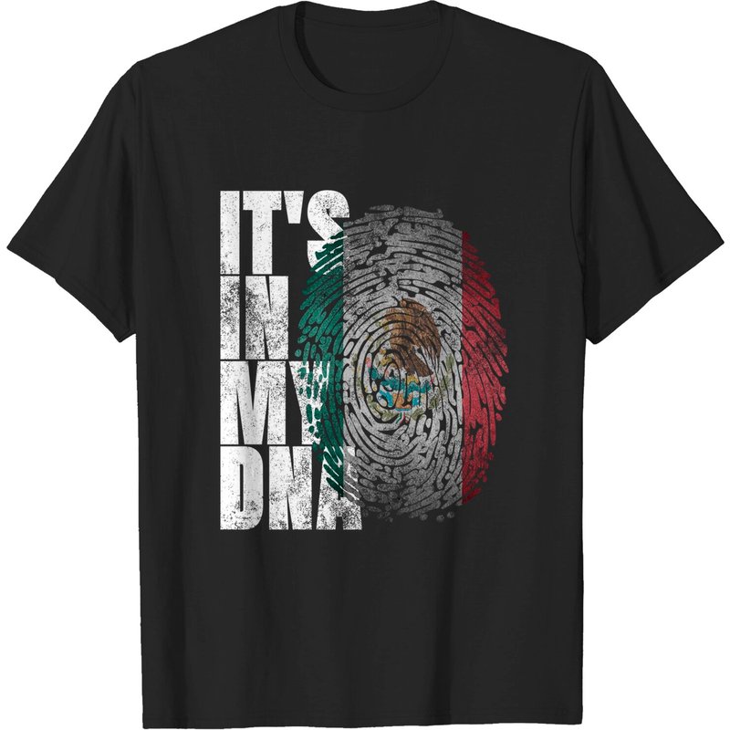 T-shirt Mexicain It's In My DNA Cadeau Fier Hispanique Drapeau du Mexique — T-shirts pour hommes