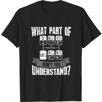T-Shirt Trucker What Part Of Don't You Understand pour hommes — T-shirts pour hommes