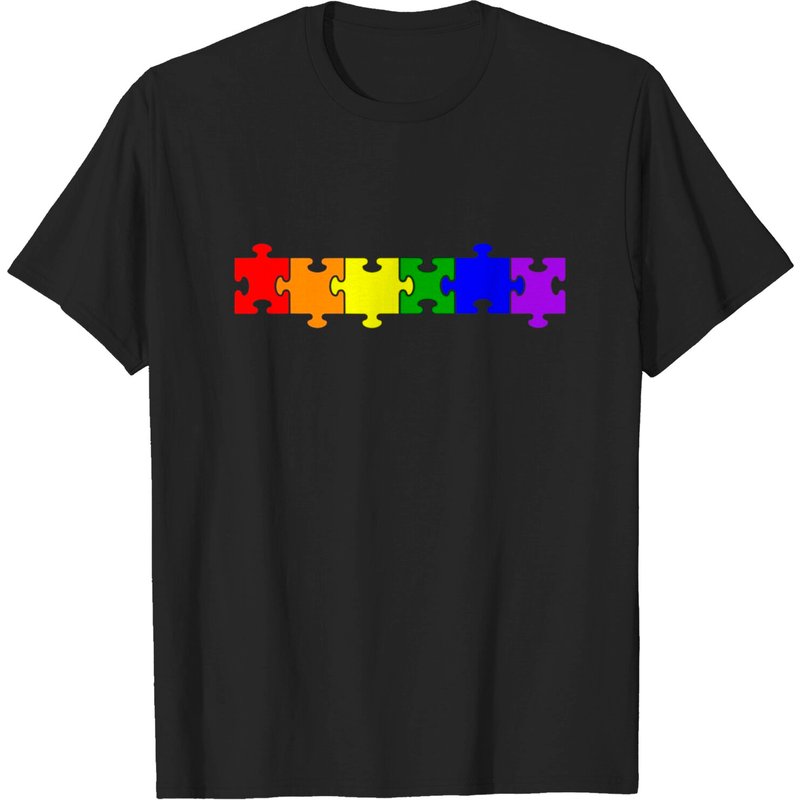 T-Shirt Jigsaw Puzzle Pieces pour Hommes — T-shirts pour hommes