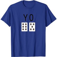T-Shirt Graphique Craps Game Yo Dice pour Hommes — T-shirts pour hommes