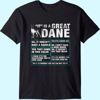 T-shirt Amusant pour Amoureux des Chiens - Grand Danois — T-shirts pour hommes