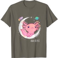 T-shirt Space Axolotl Kawaii Pastel Goth pour hommes — T-shirts pour hommes