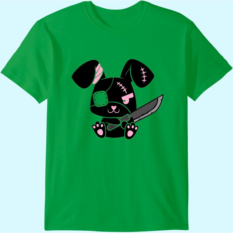 T-Shirt Kawaii Bunny Menhera Pastel Goth pour hommes — T-shirts pour hommes