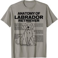 T-Shirt Anatomie d'un Labrador Retriever pour hommes — T-shirts pour hommes