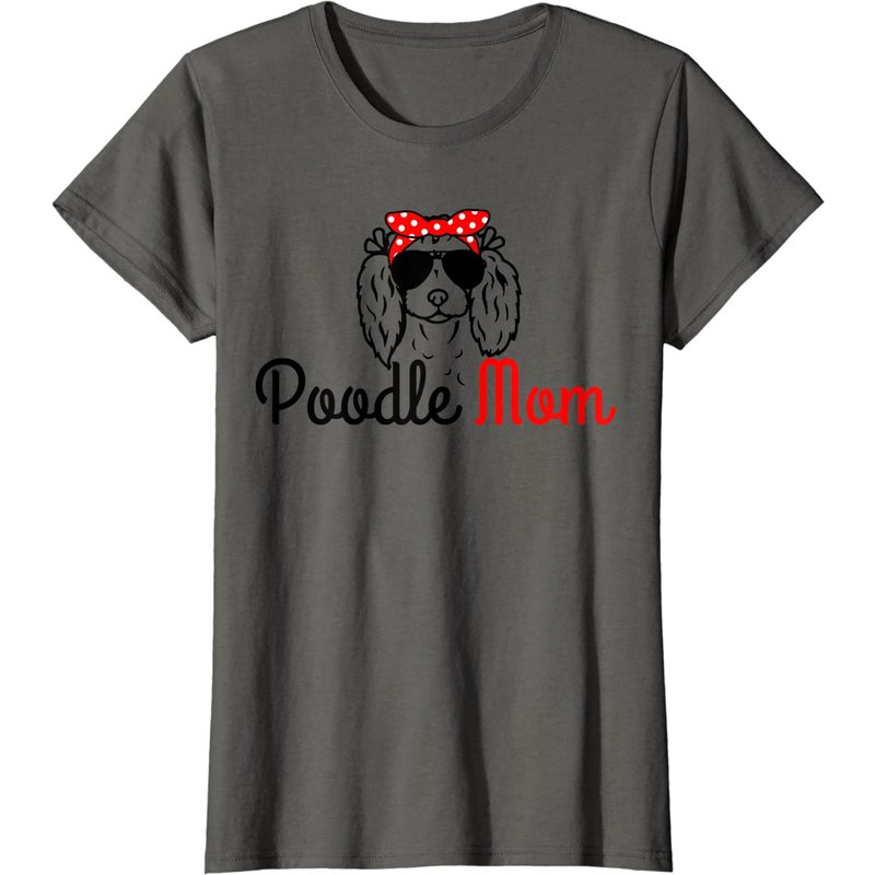 Poodle Mom Vintage T-Shirt for Men