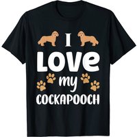 I Love My Cockapooch Cockapoo T-Shirt for Men