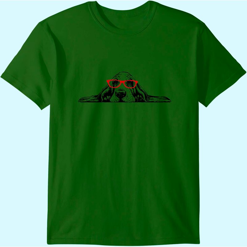 T-Shirt Basset Hound pour Hommes — T-shirts pour hommes
