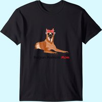 Belgian Malinois Mom Bandana T-Shirt for Men
