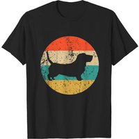 Basset Hound T-Shirt for Men in Black
