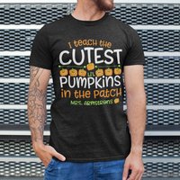 T-shirt d'Halloween pour hommes - J'enseigne les plus mignons des citrouilles — T-shirts pour hommes