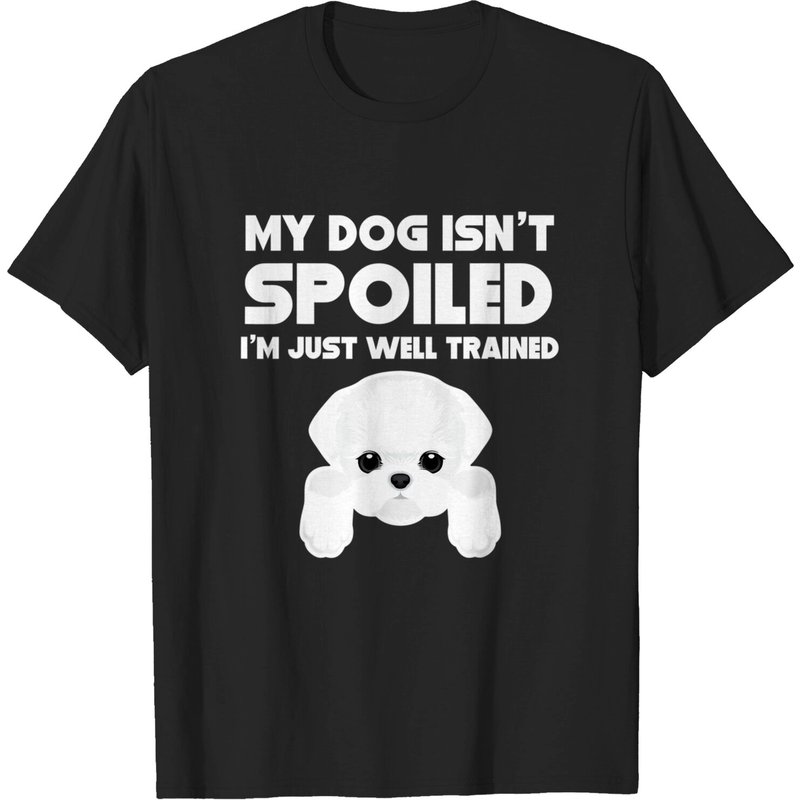 Mon Chien N'est Pas Gâté, Bien Éduqué T-Shirt pour Hommes — T-shirts pour hommes