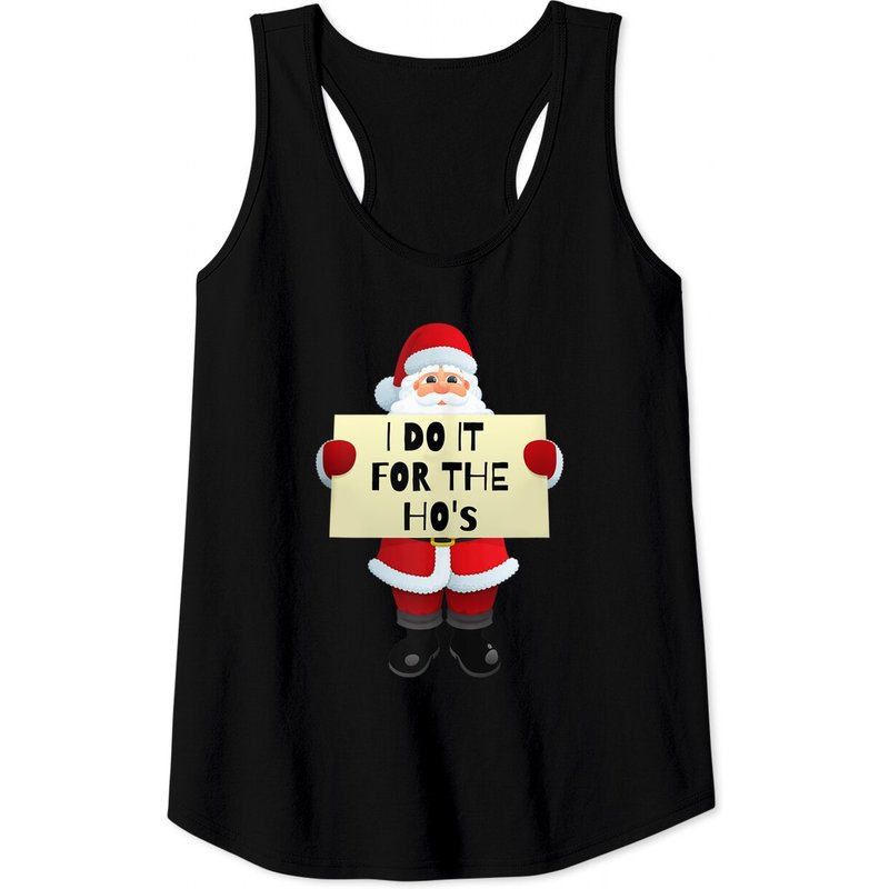 Débardeur I Do It For The Ho's Christmas pour hommes