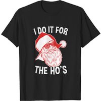 T-shirt de Noël I Do It For The Ho's pour hommes — T-shirts pour hommes