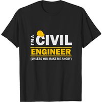 I'm A Civil Engineer T-Shirt for Men — Mens T Shirts