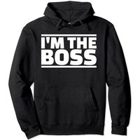 Hoodie Pullover I'm The Boss — Sweats à capuche pour hommes