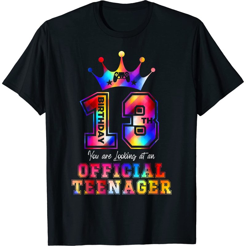 T-shirt Gamer Officiel pour le 13e Anniversaire d'un Adolescent — T-shirts pour hommes